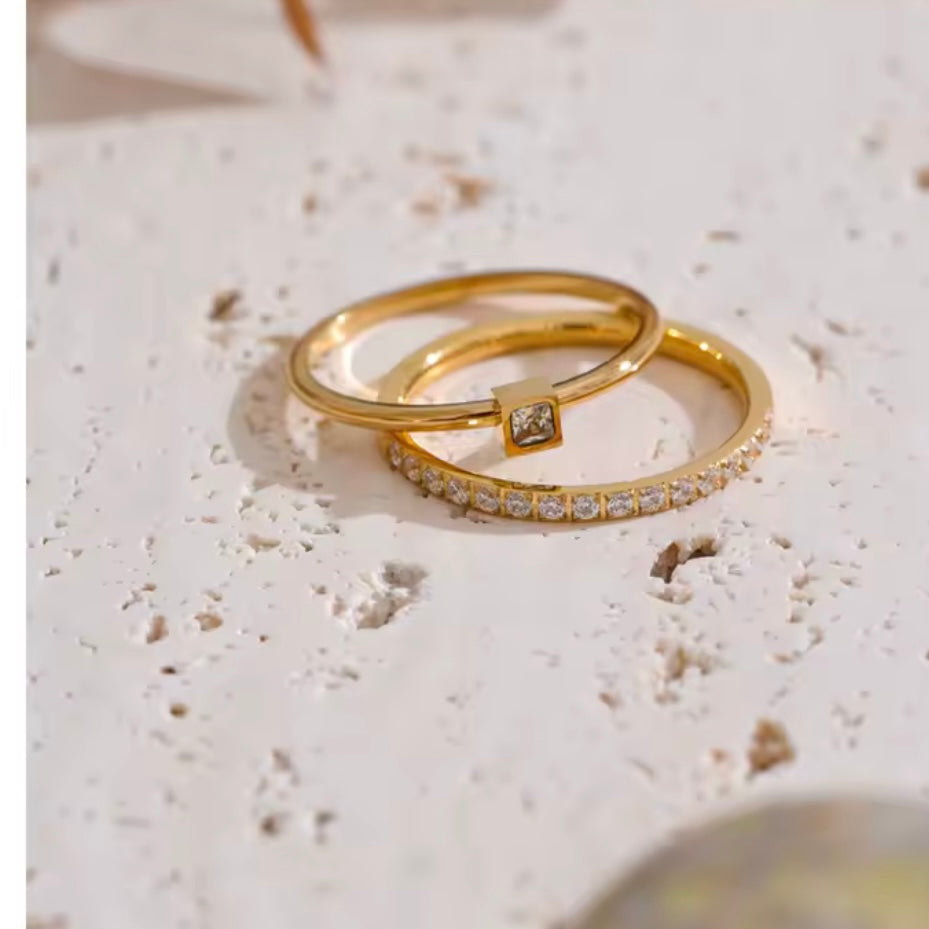 CZ Stackable Ring