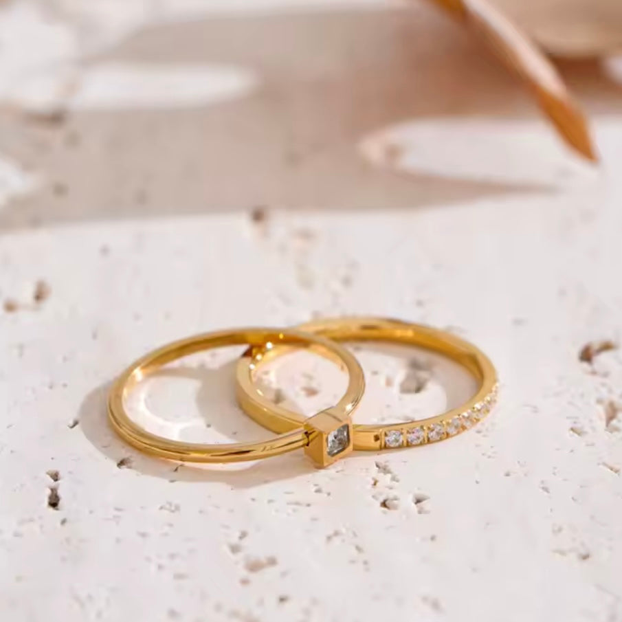 CZ Stackable Ring