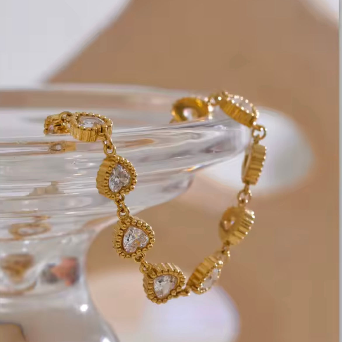 All My Hearts Bangle Bracelet