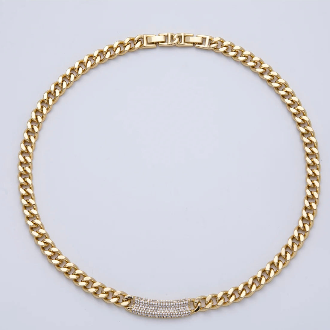 Micro Paved CZ Curb Chain