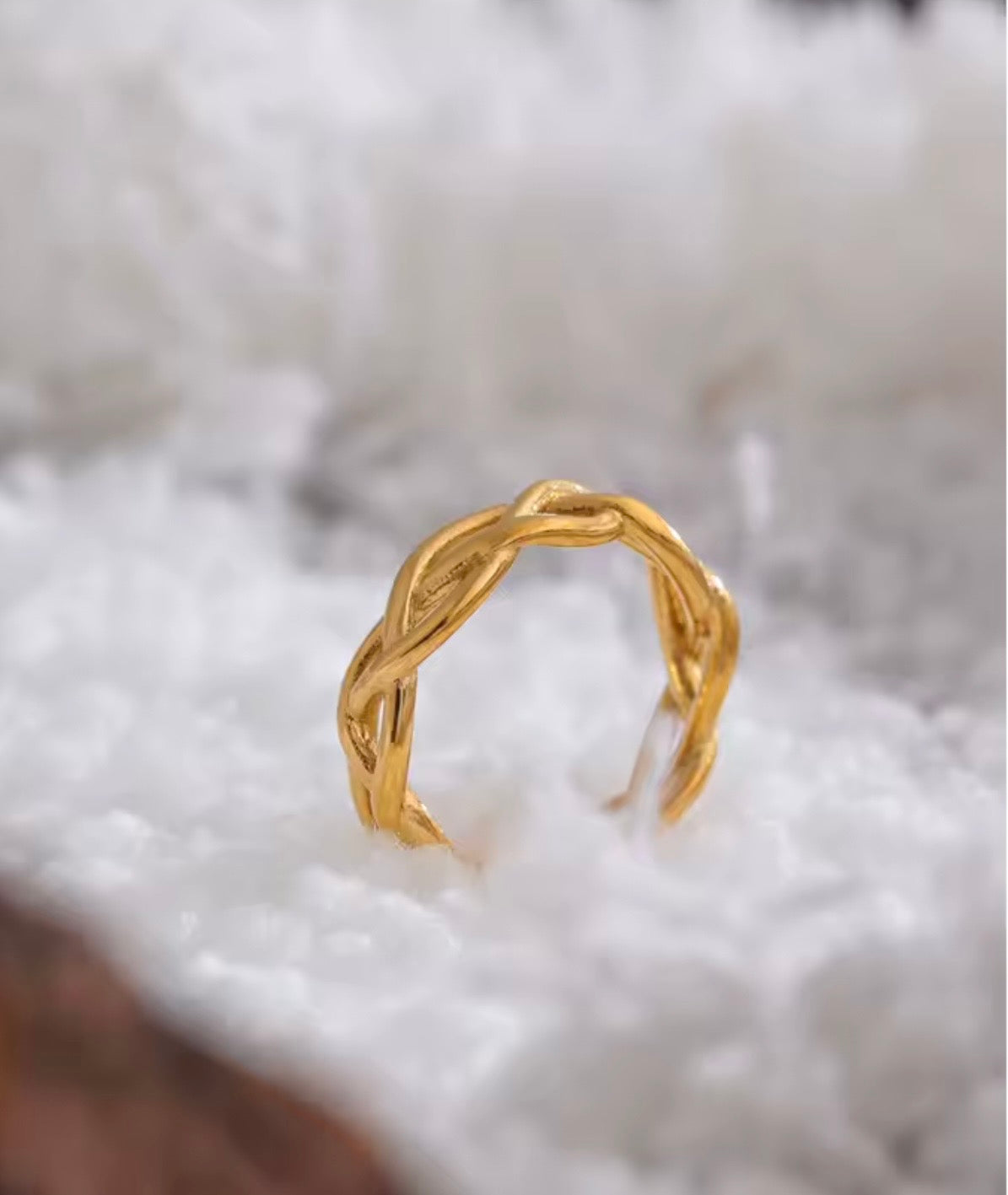 Vintage Woven Fashion Ring