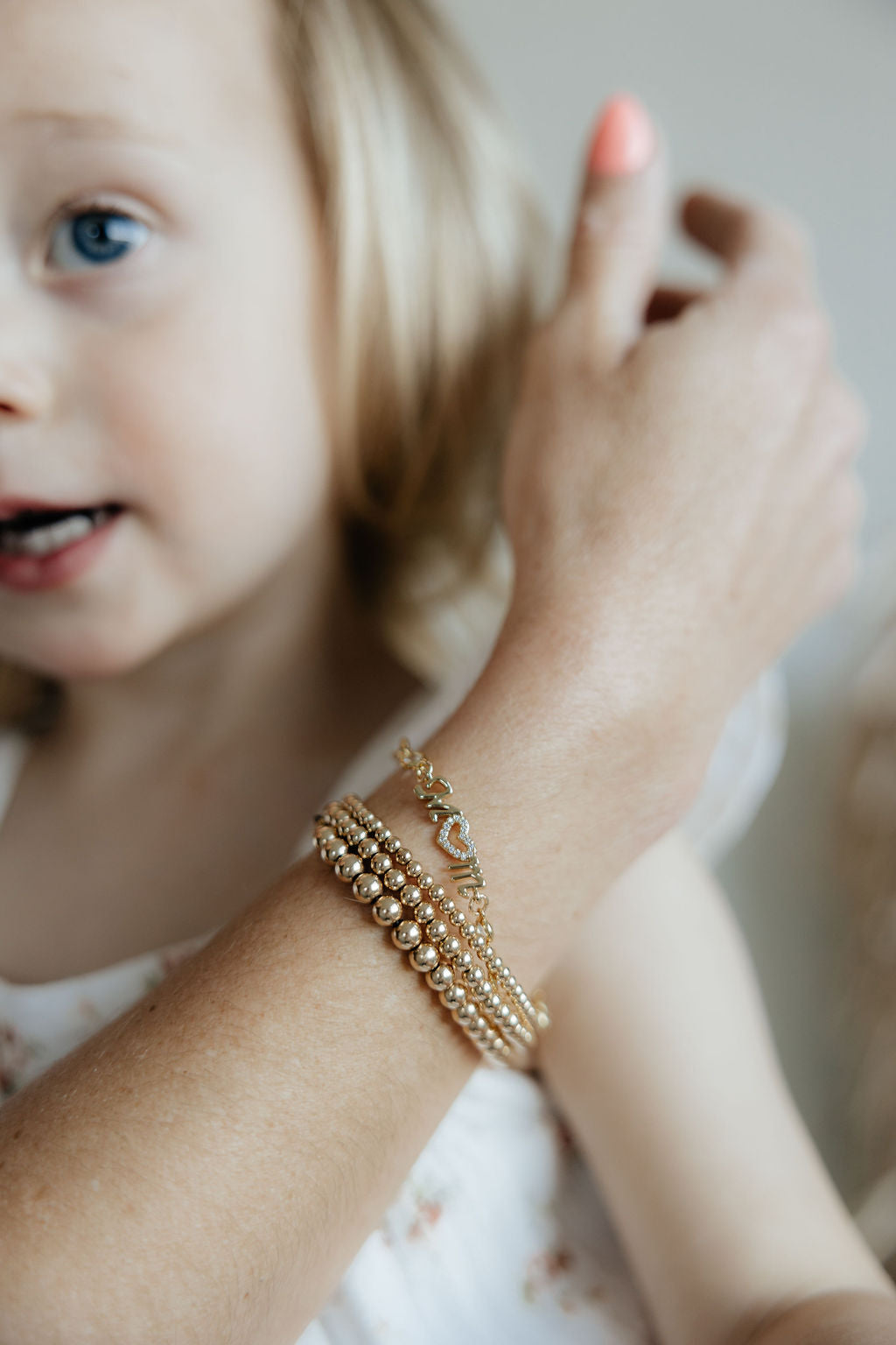 Mom Heart Bracelet