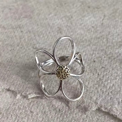 Silver Blossom Ring