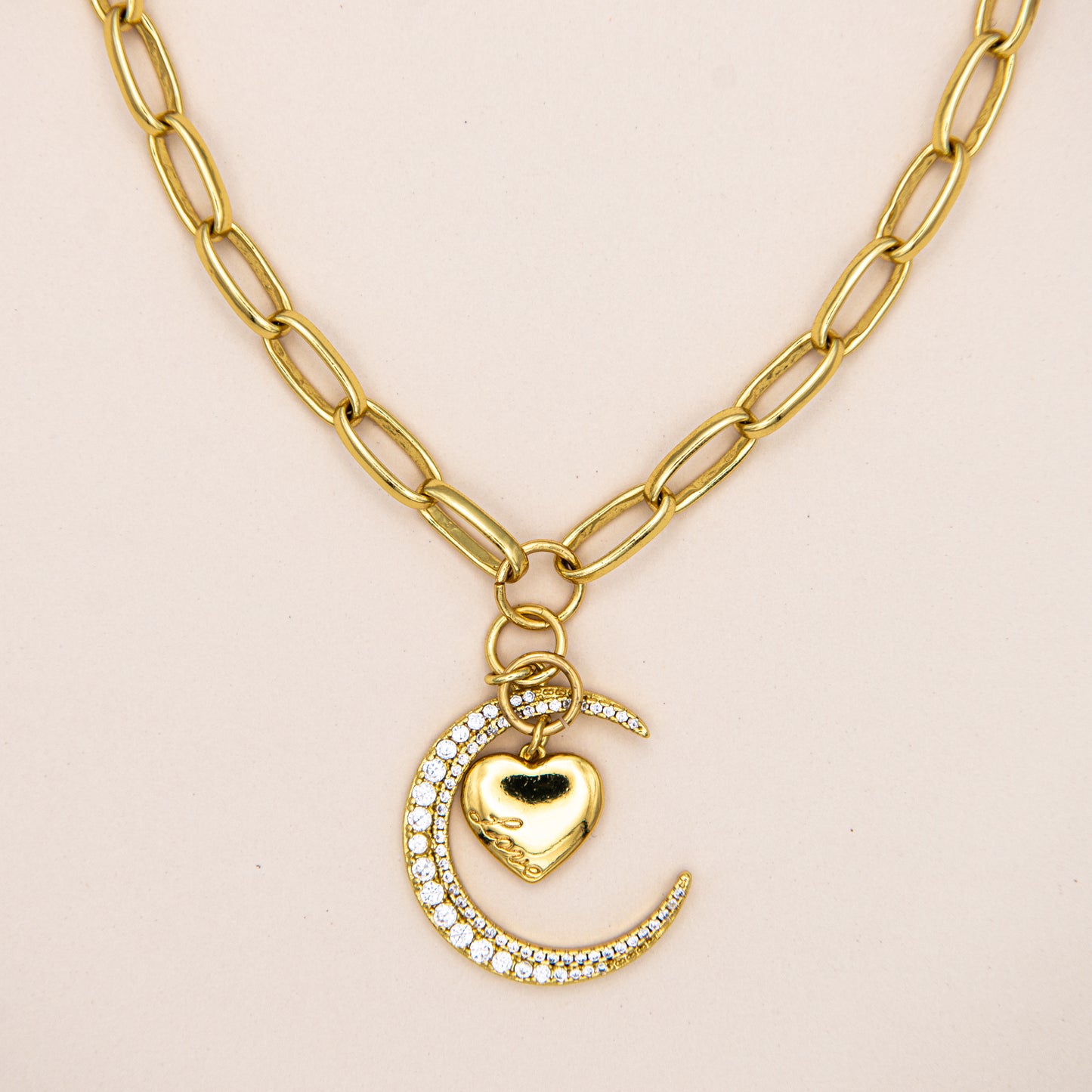 Love You To The Moon Necklace