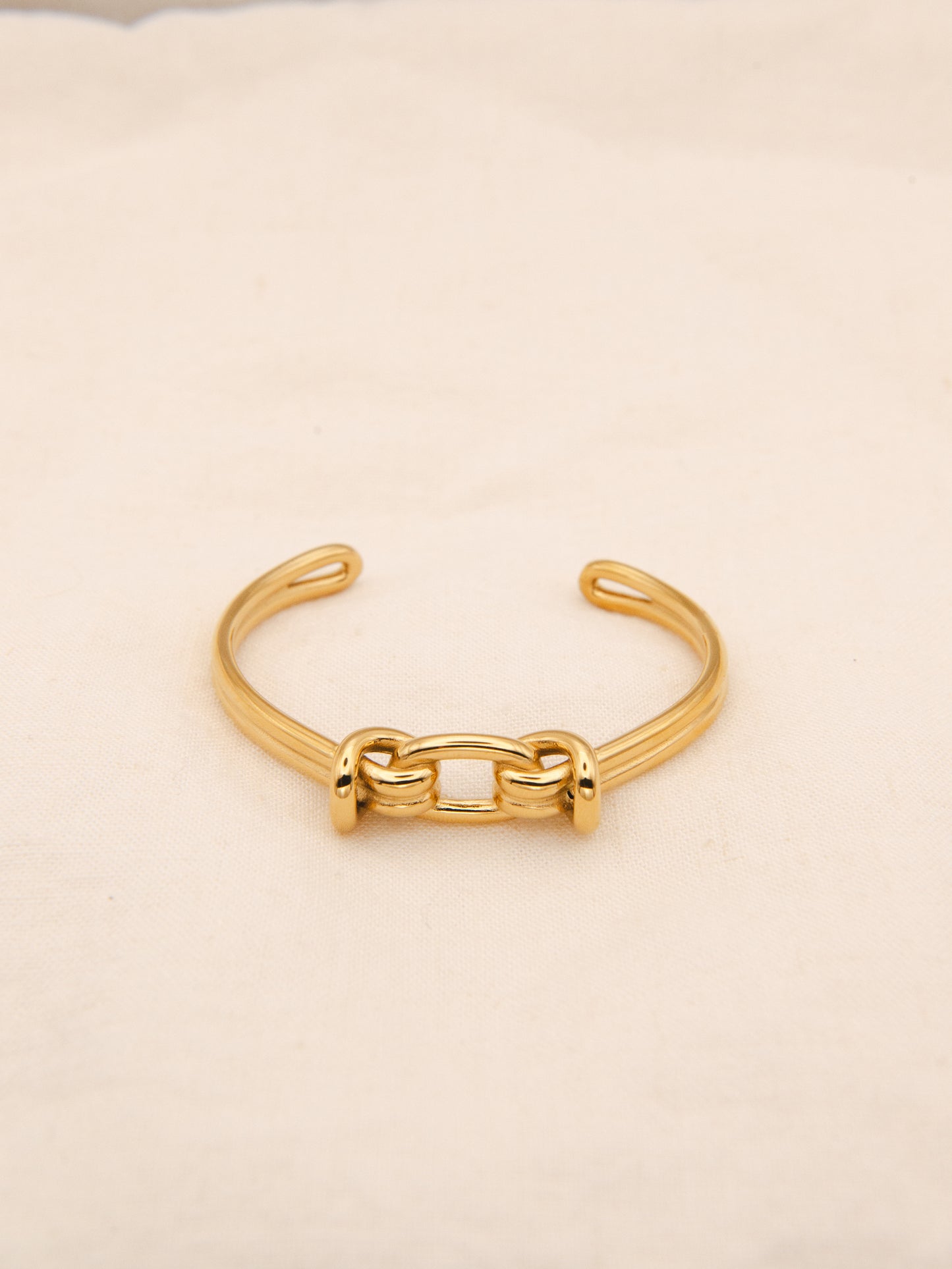 Open Knot Bangle Bracelet