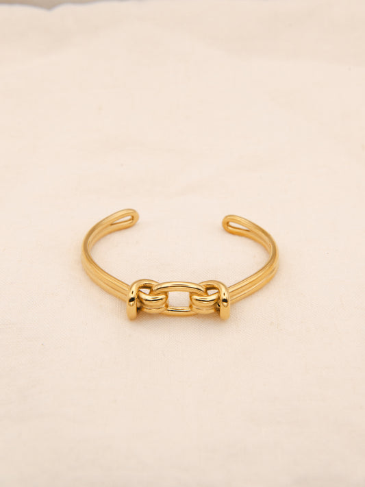 Open Knot Bangle Bracelet