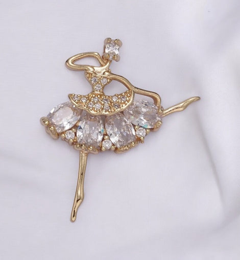 Dainty Ballet Dancer Charm