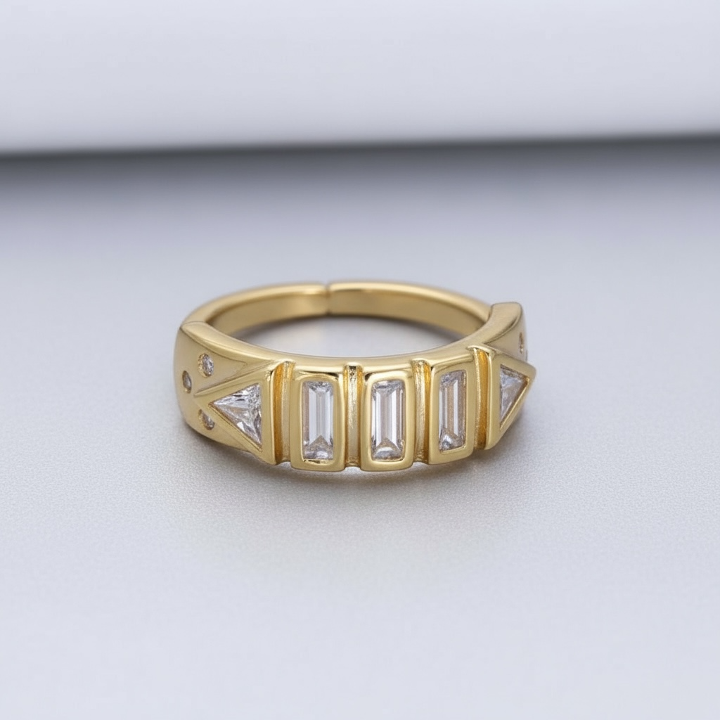 Charmed Geometric CZ Ring