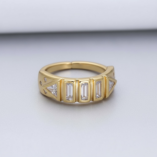 Charmed Geometric CZ Ring