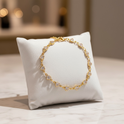 Twilight CZ Charm Bracelet