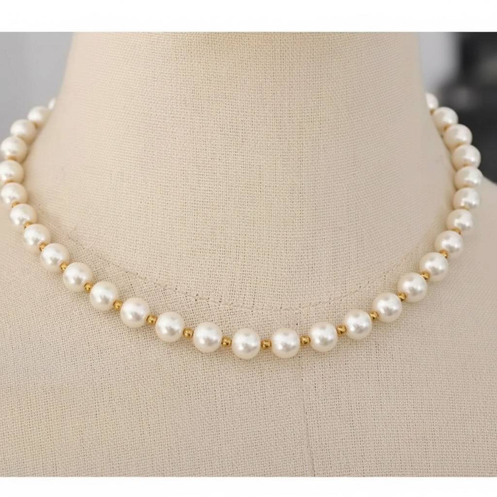 Chic Highlight Pearl Necklace