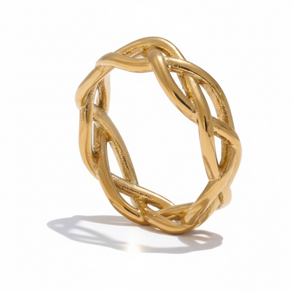 Vintage Woven Fashion Ring