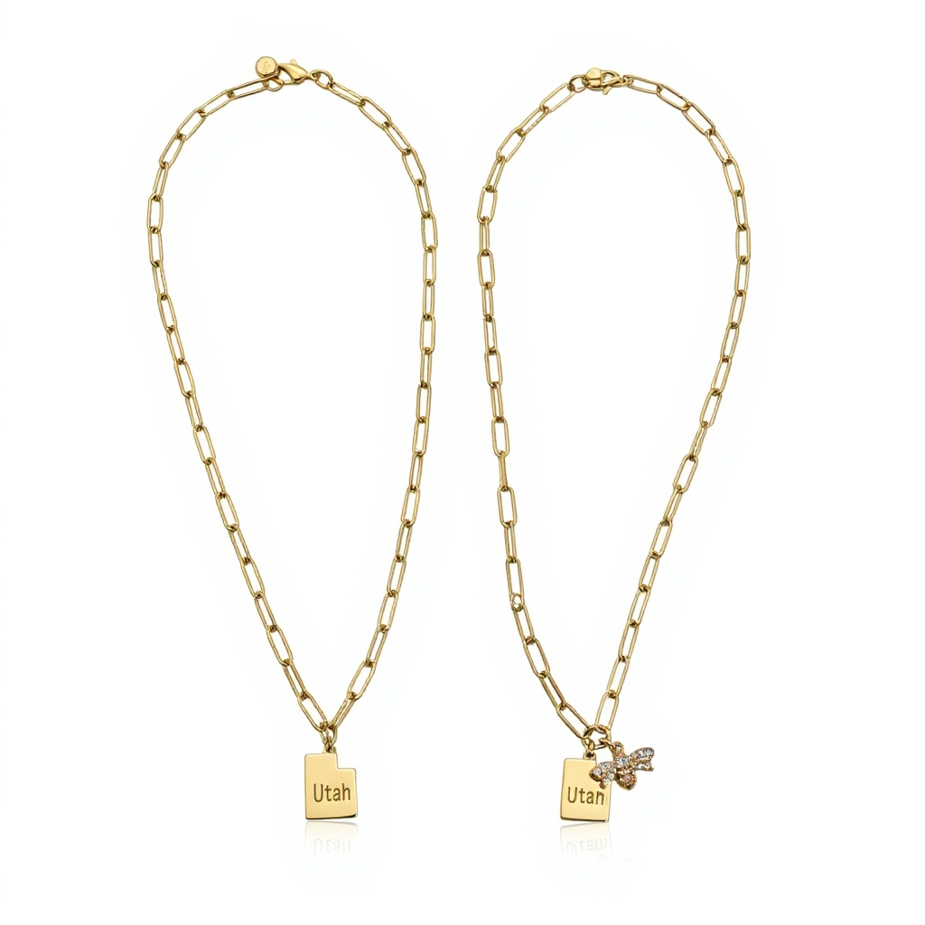Utah Keepsake Link Necklace