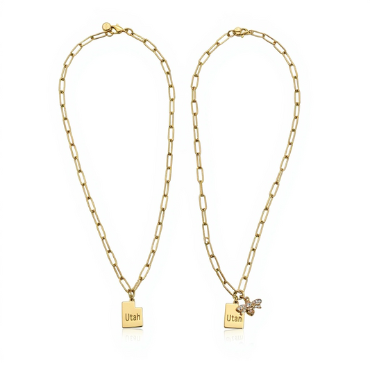 Utah Keepsake Link Necklace