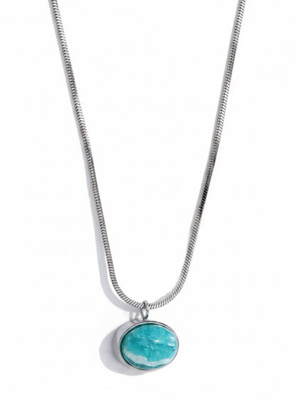 Amazonite Exquisite Natural Stone Pendant