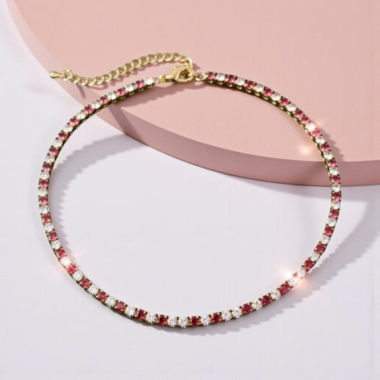 Luxury Shiny Tennis Necklace