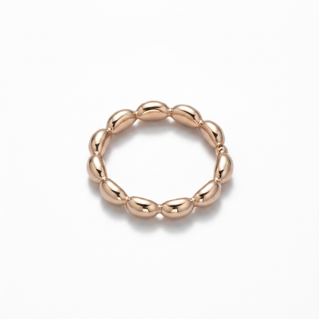 Dainty Beaded Ring