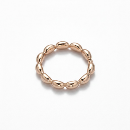 Dainty Beaded Ring