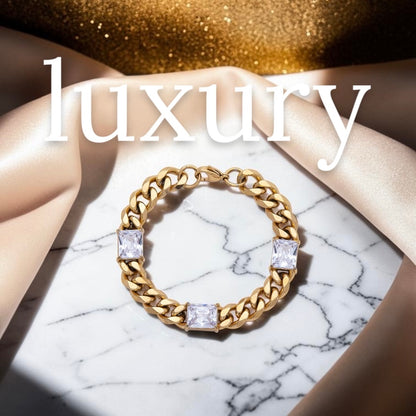 Golden Radiance Bracelet or Chocker Necklace
