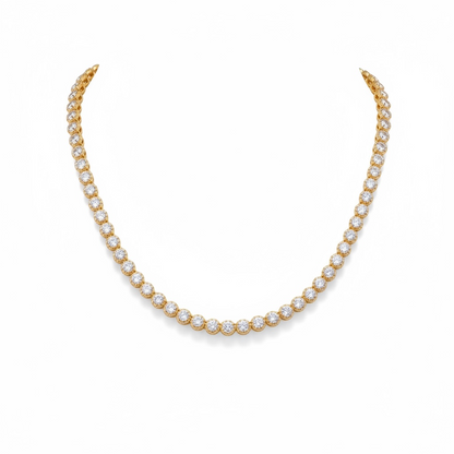 Micro Paved Round Tennis Chain