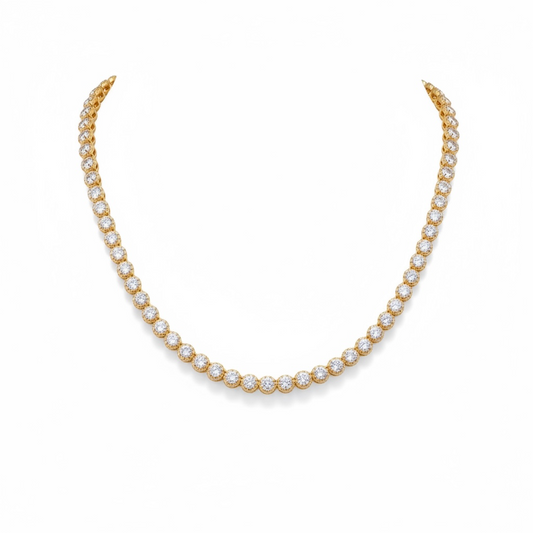 Micro Paved Round Tennis Chain