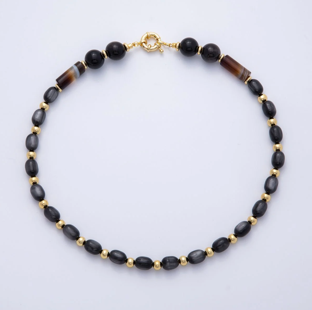 Midnight Beaded Necklace