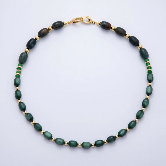 Green Aventurine Beaded Necklace