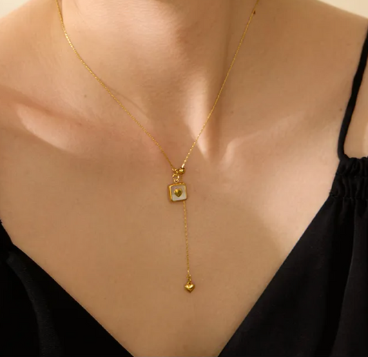 Love Squared Statement Necklace