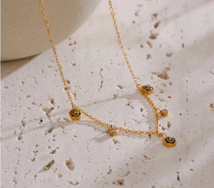 Petite Rose Necklace