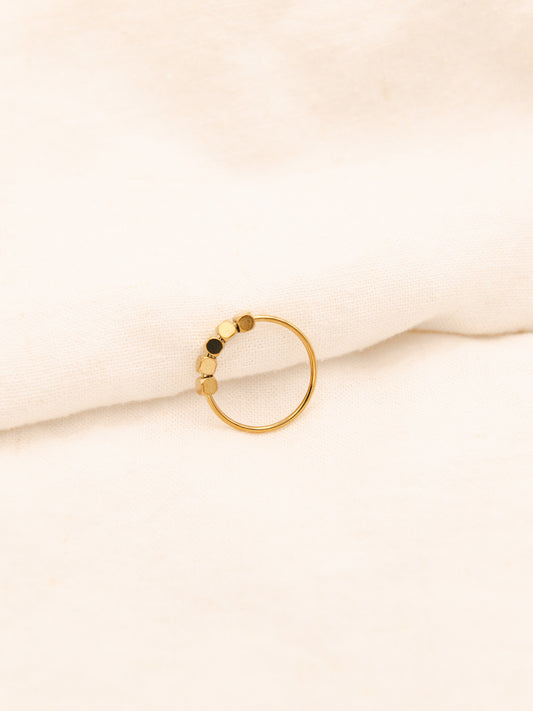 Square Beads Ring