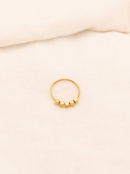 Square Beads Ring
