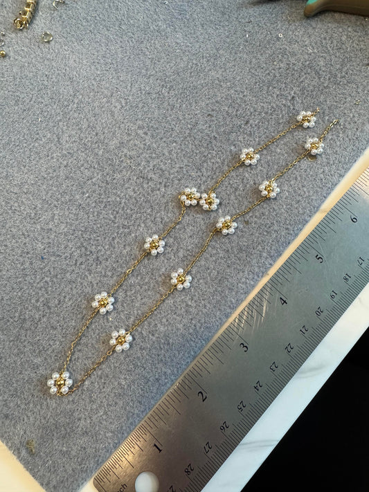 Crystal Flower Necklace